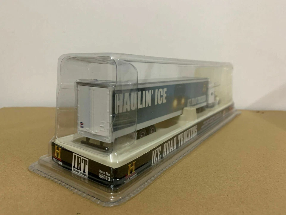 Norscot Peterbilt 389 льда дороги грузовик белый 1/87 масштаб литая модель 58613 новый - Изображение 2 из 4