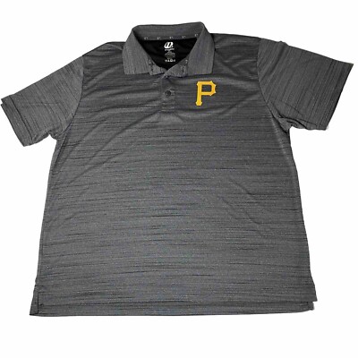 Pittsburgh Pirates MLB Dynasty Golf Polo Shirt Adult XL (46-48) Golf