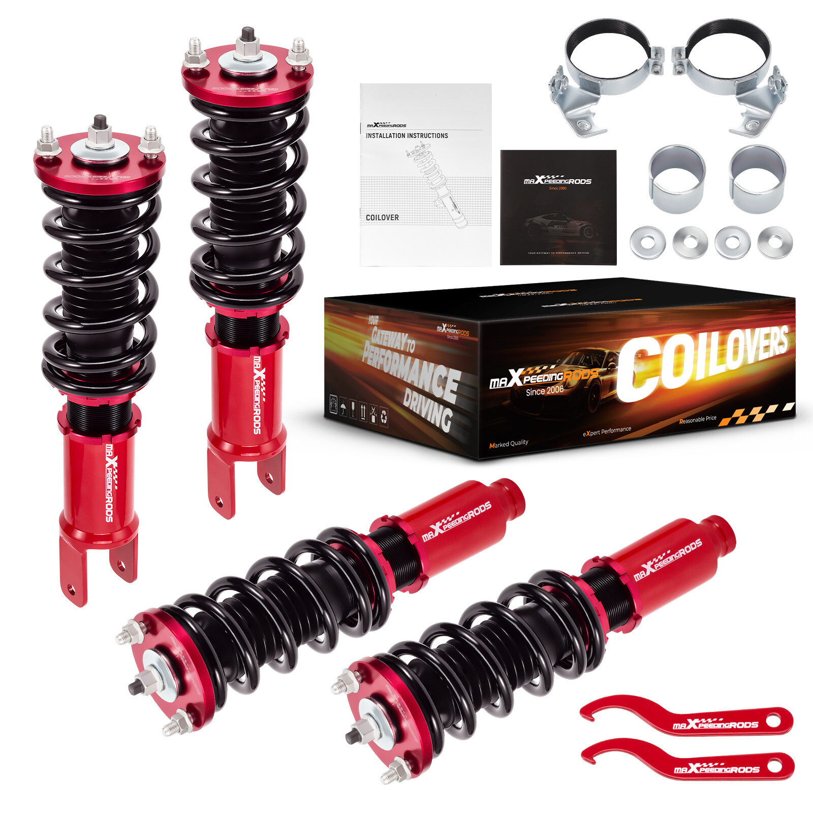 Coilovers Shock Strut For Honda Civic 5 6 1992-2000 EG EH EJ EK EM Suspension