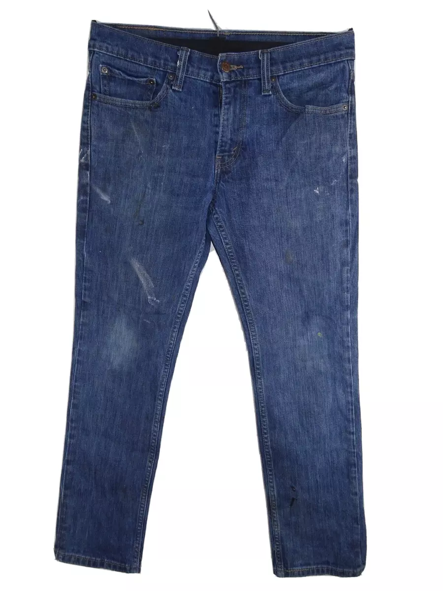 LEVIS 511 Jeans Slim Fit Blue Stretch Denim SIZE W31 L29 Waist 31 L29