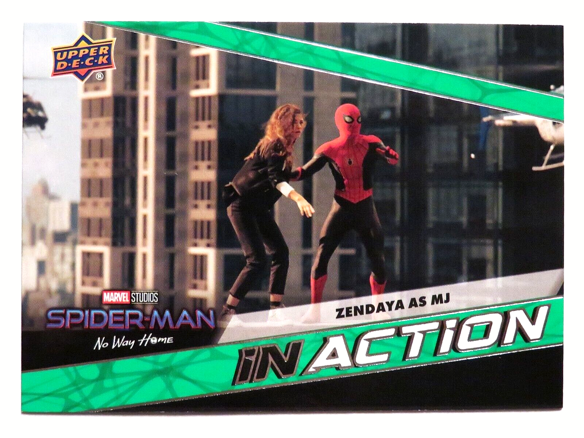 No way  upper deck スパイダーマン 2023 Upper Deck Spider-Man No Way Home Zendaya As MJ In Action