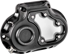 Performance Machine Transmission Covers Black Ops Vision 0177-2080M-SMB