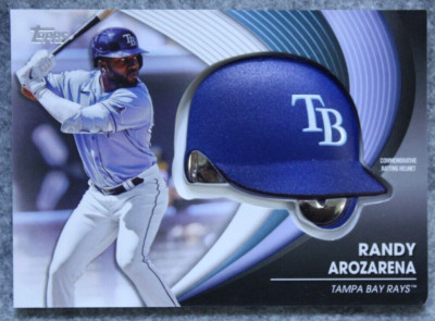 2022 Topps Update Commemorative Batting Helmet Randy Arozarena BH-RA