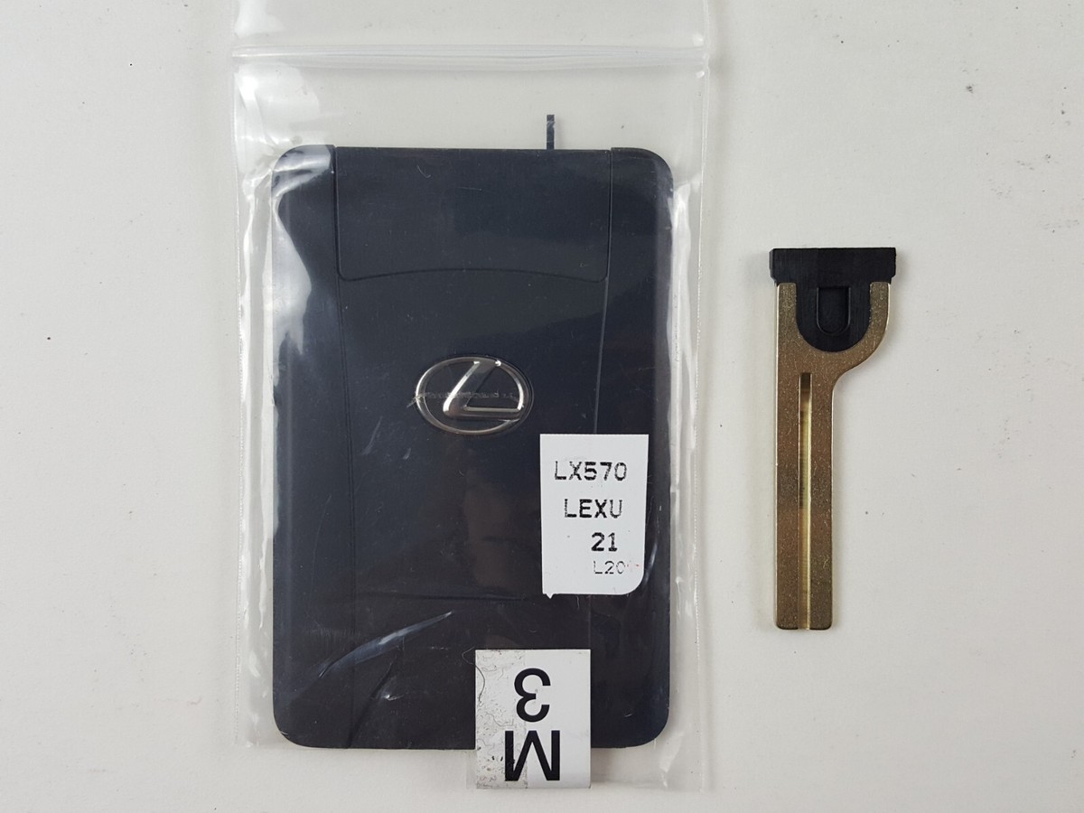 NEW ORIGINAL LEXUS SUV 20-21 OEM SMART CARD KEY LESS REMOTE FOB