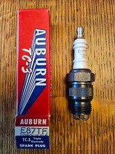 NEAR MINT IN ORIGINAL BOX NOS AUBURN TC-3 SPARK PLUG E87TF Made in USA