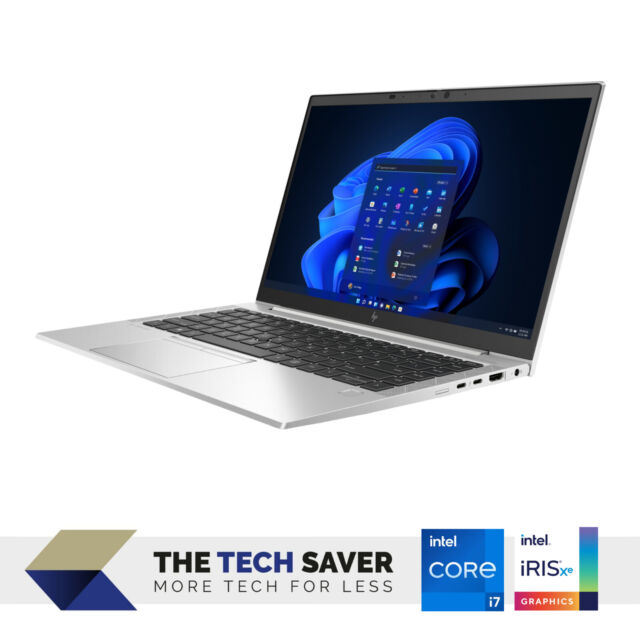 HP EliteBook 840 G8 Laptop 14" FHD Touchscreen i7-1185G7 32GB RAM 512GB SSD