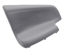 Cubierta De Cuero PU Gris Para Reposabrazos De Puerta – Toyota Sienna 2005-2010, 2 Piezas