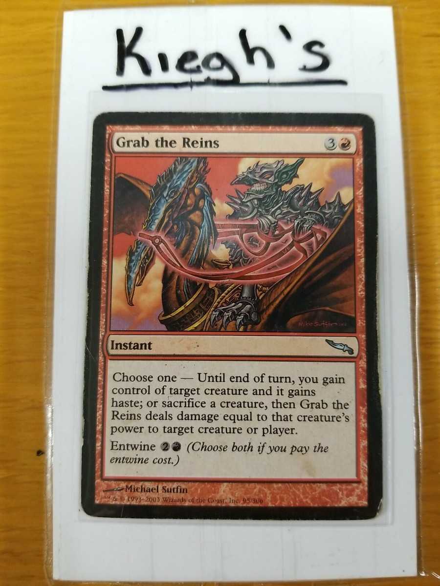 Mtg Grab The Reins *HP* | eBay