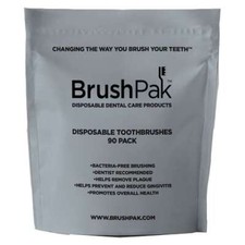 BrushPak Disposable Toothbrushes, 90 brushes/Pk.