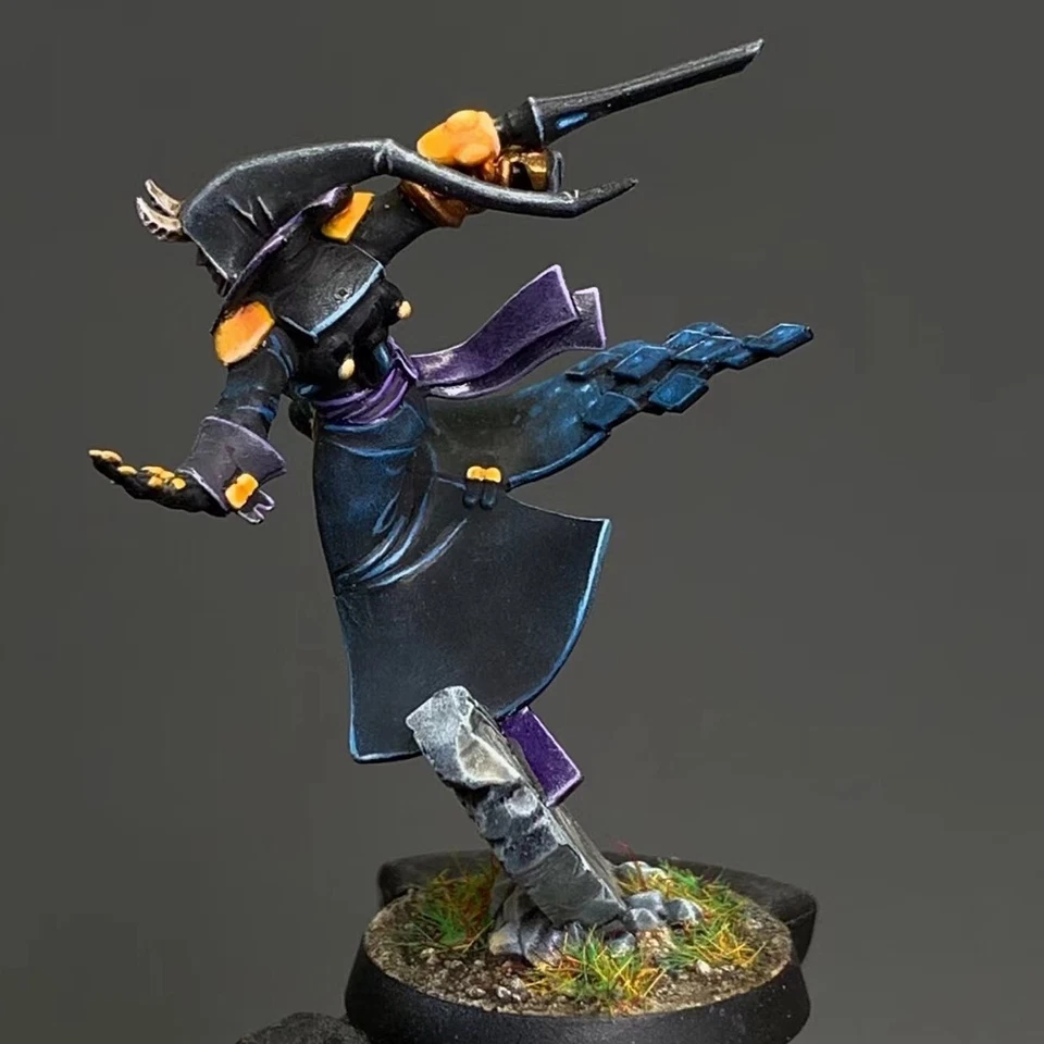 Warhammer 40K Arlequines Solitario Preventa Galería Pintada GW Ejército 40.000 Foto 4 de 4