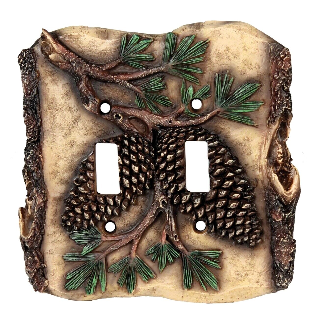 RUSTIC PINE CONES #2 Light Switch Covers Home Decor Outlet MULTIPLE OPTIONS 