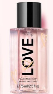 Victoria's Secret LOVE Edt. Women's MINI Travel FRAGRANCE BODY MIST 2.5oz New