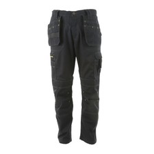 Stanley Huntsville Mens Black Holster Pocket Work Trousers