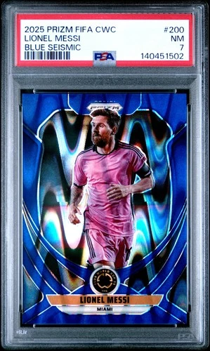 World Cup Lionel Messi 2025 Panini Prizm World Cup Lionel Messi #200 Blue