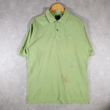 Izod Logo Polo T-Shirt Men  s Medium Green