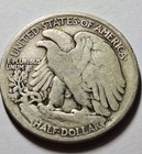1917 WALKING LIBERTY SILVER HALF DOLLAR F/XF EARLY DATE — photo 4
