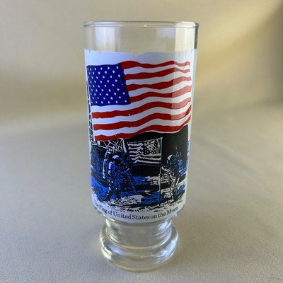 Libbey Apollo 11 ''Man On The Moon'' Commemorative Glass