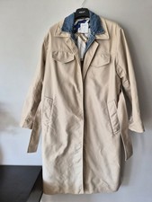 Sandro Cotton Trench Coat Beige Size 36
