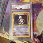 2000 Pokemon Base Set 2 10/130 Mewtwo Holo PSA NM-MT 8