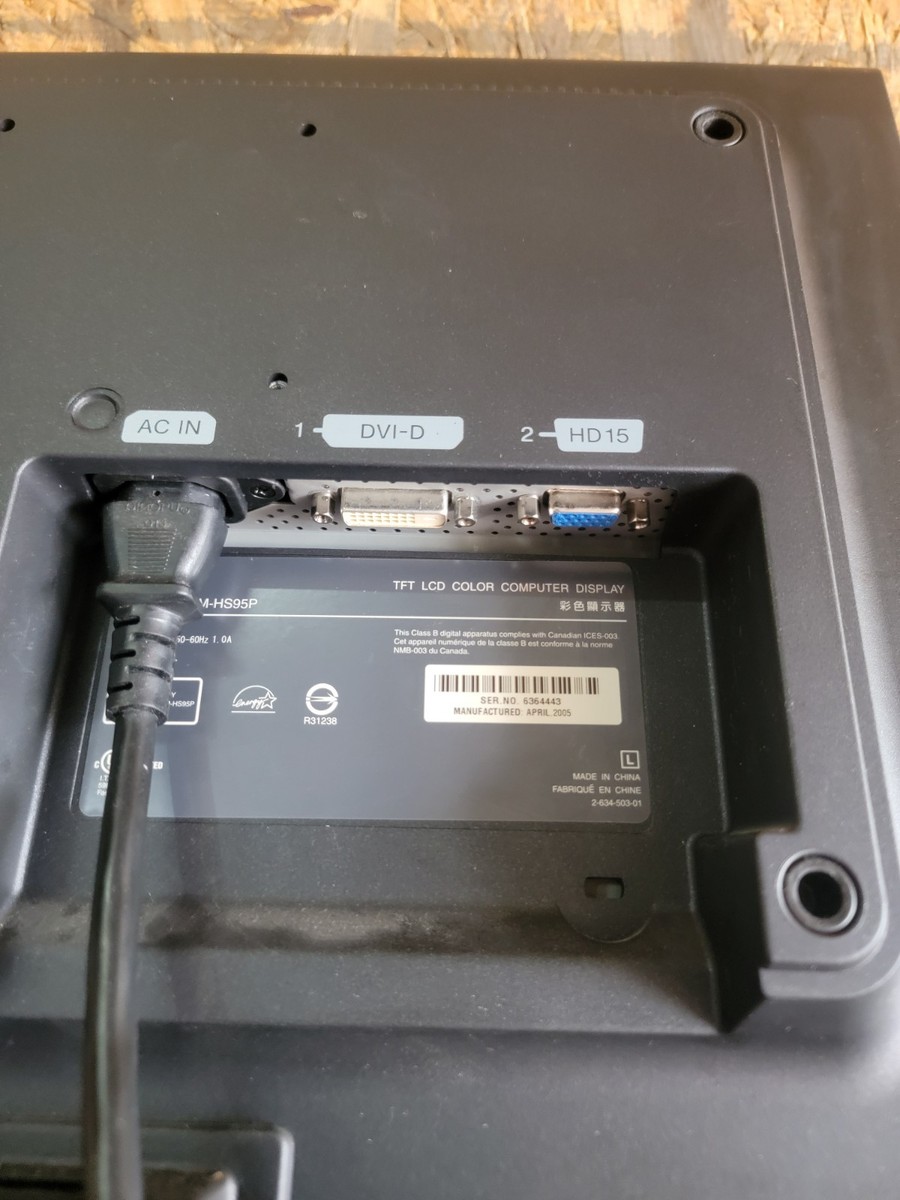 Sony SDM-HS95P/S LCD Monitor for sale online | eBay