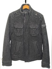 Abercrombie Fitch Men s Wool Blend Field Jacket Vintage Y2K NWT Size S Small