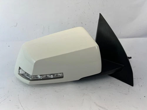 2009-2014 Acadia Traverse Passenger Right Mirror w/ turn signal Summit White