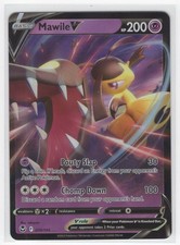 mawile v pokemon card price Silver Tempest Full Art #TG17 PSA 10 #1 Weakness Metal 2 Retreat Cost MAWILE V 178/195 FULL ART-