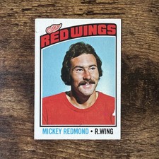 Mickey Redmond 1976-77 Topps #243 Detroit Red Wings