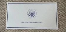 1986 U.S. Liberty Three Piece Commemorative Coin Set-COA ONLY-NO COINS/BOX