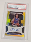 2021 Prizm Cade Cunningham Sensational Signatures Gold Rookie 10/10 PSA 9