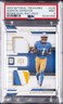 2023 NATIONAL TREASURES ROOKIE DUAL MATERIALS GOLD QUENTIN JOHNSTON RC /35 PSA 9