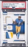 2023 NATIONAL TREASURES ROOKIE DUAL MATERIALS GOLD QUENTIN JOHNSTON RC /35 PSA 9