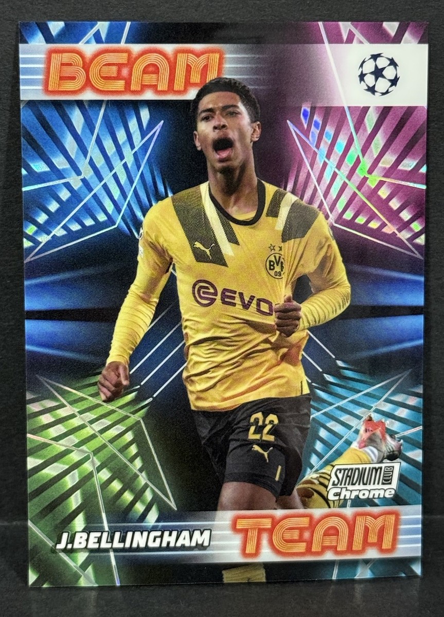 ジュード ベリンガム Stadium Club RC 199枚限定 2022-23 Topps Stadium Club Chrome UCL Jude Bellingham BEAM