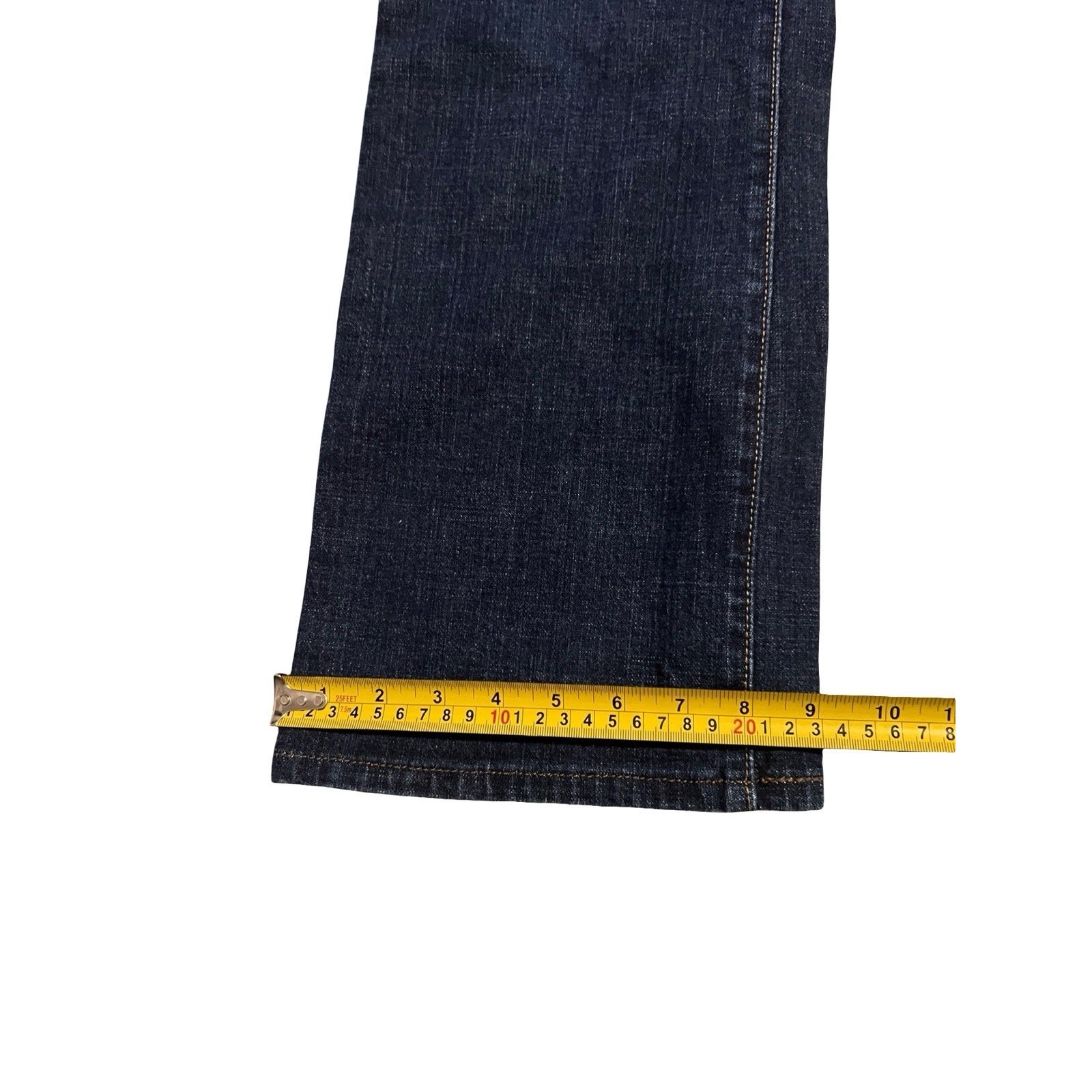 Levi’s Women’s 550 Relaxed Bootcut Jeans 14M Dark Wash Stretch Denim Midrise image 9