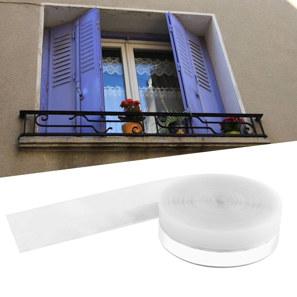 5m Transparent Self Adhesive Door Sealing Strip For Noise Reduction Trending