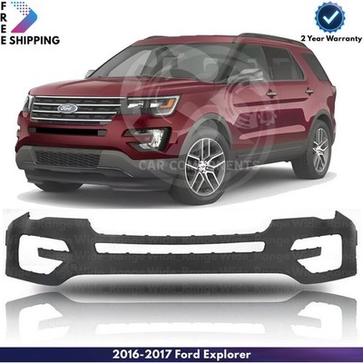 Front Bumper Cover Paintable For 2016-2017 Ford Explorer