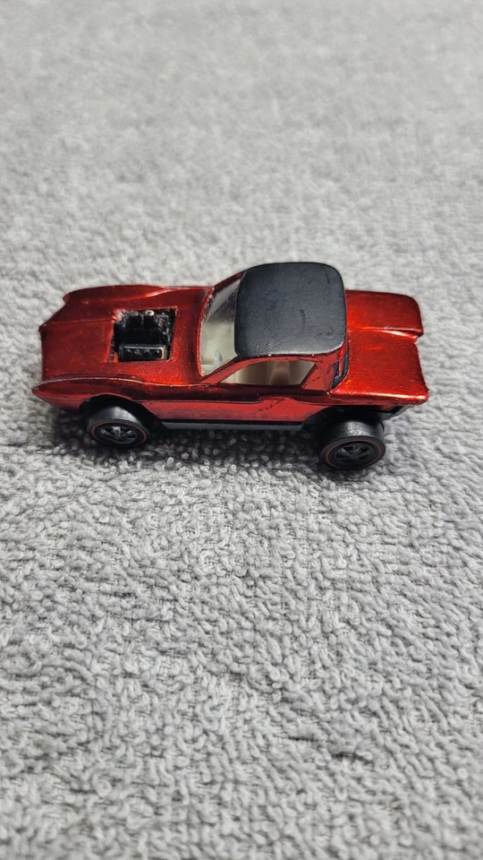 Hot Wheels Redline Python 1968 Red White Int. Made In United States - Image 4 of 4