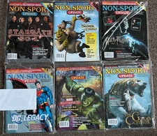 Non-Sport Update Magazine, Volume 18-No’s 1-6,6x Issues’07-08(No.1-3 5&6 Sealed)