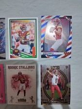 Jayden Daniels Prizm Red,White,Blue, fireworks RC pink elite 10 total cards