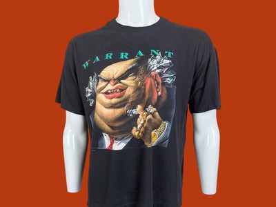 Vintage Warrant Dirty Rotten Filthy Stinking Rich Band Metal 80s T