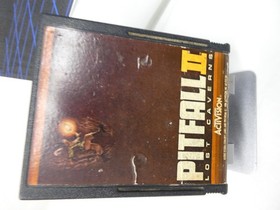 PITFALL II 2: LOST CAVERNS  (Atari 2600, 1984) with manual Tested and working