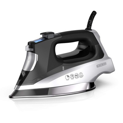 Plancha De Vapor Digital Profesional Con Suela De Acero Y Punta De Precision