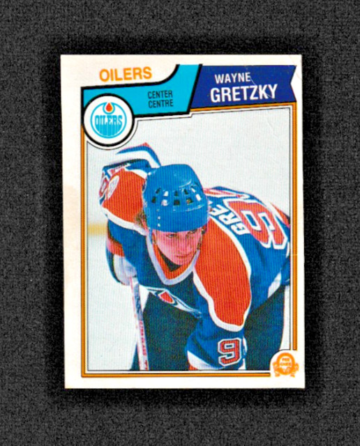 1983-84  Topps  Wayne Gretzky  #29  Edmonton Oilers Hockey  Creases   BBB