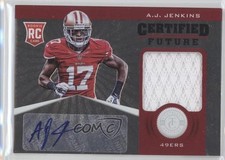 2012 Totally Certified Future Signature Materials 121/175 AJ Jenkins #2 Auto 0b2