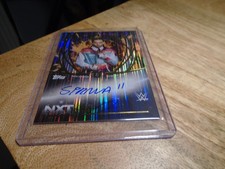 2025 Topps Universe WWE Noam Dar SP Next Level Pulse Auto Inscribed “Spernva 11”