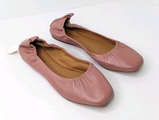 Lucky Brand Giorga Ballet Flats, Mauve Leather, Women's 8