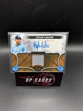 Dylan Carlson 2025 Topps Tier One Gold Patch Relic Autograph /199