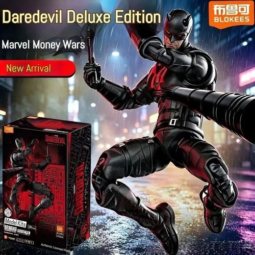 BLOKEES Daredevil Born Again Model Kit Poseable Action Figure Toy Gift Collect - product listing photo