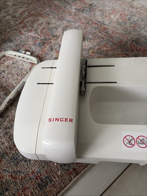 #ad #ad Singer Quantum XL 5000 6000 Model EM 3 Attachment Embroidery Bed amp; Hoops Look $100.00