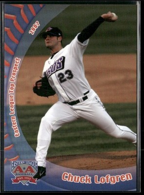 Chuck Lofgren 2007 Eastern League Top Prospects Set Card